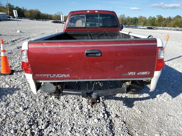 5TBKT42116S475832 - 2006 TOYOTA TUNDRA WHITE photo 6