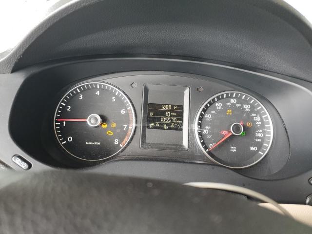 3VWD07AJ6EM276654 - 2014 VOLKSWAGEN JETTA SE WHITE photo 9