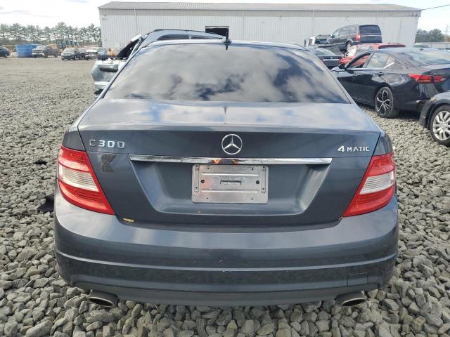 WDDGF81X88F177255 - 2008 MERCEDES-BENZ C 300 4MATIC BLUE photo 6