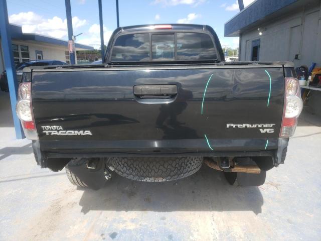 5TFTU4GN9BX001829 - 2011 TOYOTA TACOMA PRERUNNER ACCESS CAB BLACK photo 6