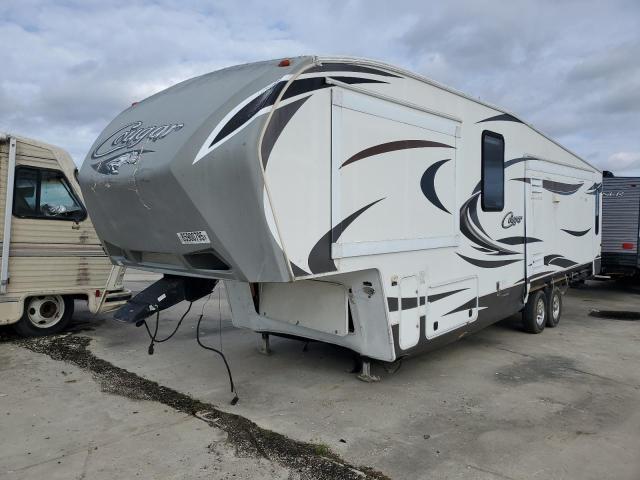 4YDF33320D2506547 - 2013 KEYSTONE COUGAR Кремовый фото 2