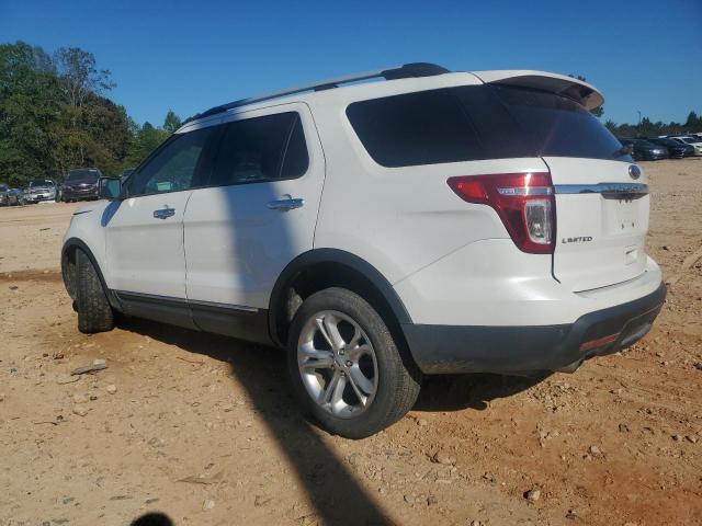 1FM5K7F86EGB69391 - 2014 FORD EXPLORER LIMITED WHITE photo 2