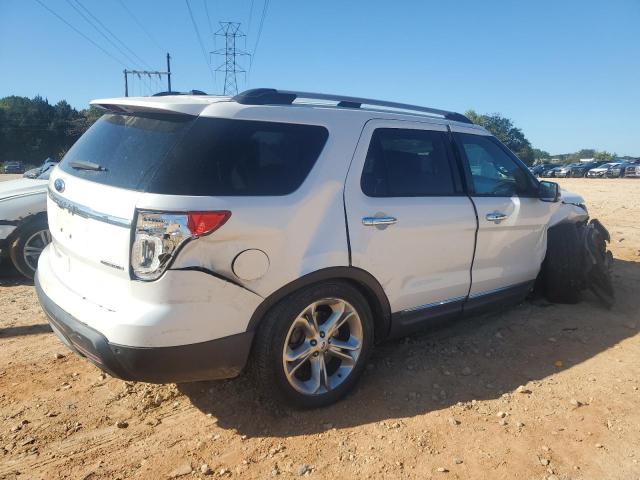 1FM5K7F86EGB69391 - 2014 FORD EXPLORER LIMITED WHITE photo 3