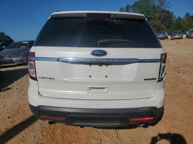1FM5K7F86EGB69391 - 2014 FORD EXPLORER LIMITED WHITE photo 6