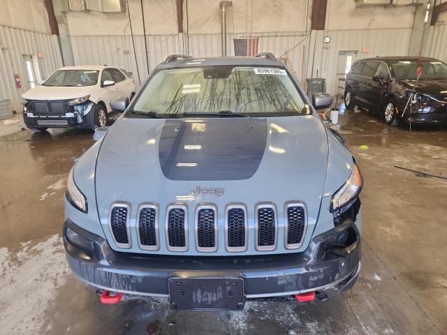 1C4PJMBS9EW172520 - 2014 JEEP CHEROKEE TRAILHAWK GRAY photo 5