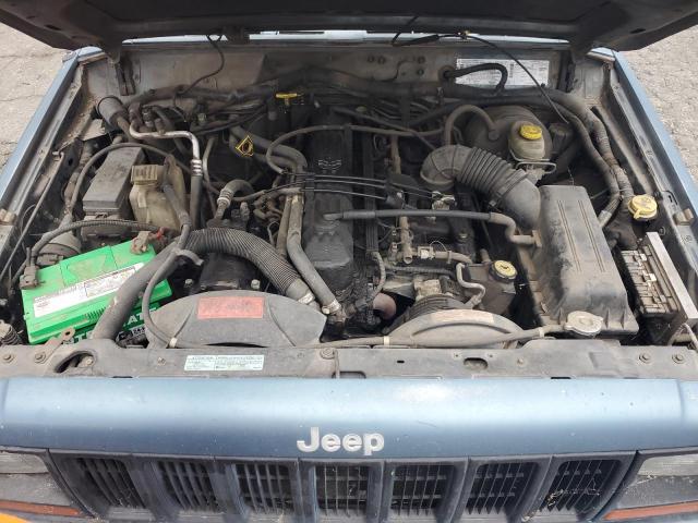 1J4FJ68S2WL284989 - 1998 JEEP CHEROKEE SPORT ლურჯი ფოტო 12