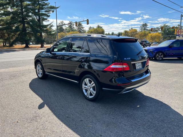 4JGDA5HB1FA442785 - 2015 MERCEDES-BENZ ML 350 4MATIC BLACK photo 3