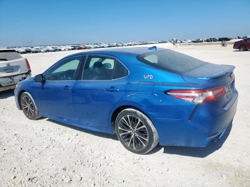 4T1G11AK6LU302595 - 2020 TOYOTA CAMRY SE BLUE photo 2
