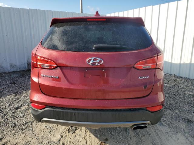 5XYZT3LB3FG253068 - 2015 HYUNDAI SANTA FE S წითელი ფოტო 6