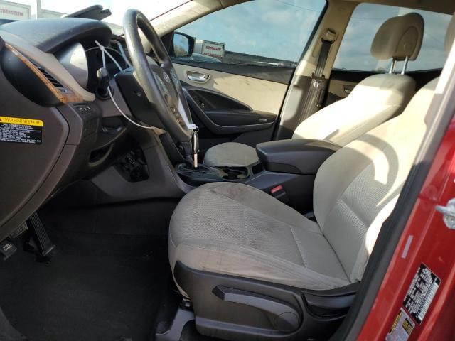 5XYZT3LB3FG253068 - 2015 HYUNDAI SANTA FE S წითელი ფოტო 7