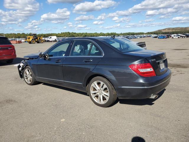 WDDGF8BB7CR193859 - 2012 MERCEDES-BENZ C 300 4MATIC BLACK photo 2