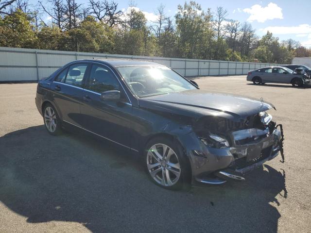 WDDGF8BB7CR193859 - 2012 MERCEDES-BENZ C 300 4MATIC BLACK photo 4