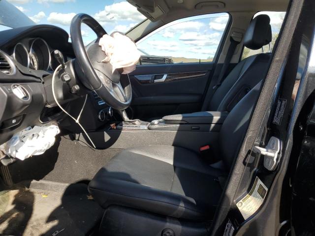 WDDGF8BB7CR193859 - 2012 MERCEDES-BENZ C 300 4MATIC BLACK photo 7