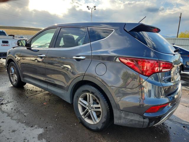 5XYZTDLB4JG562482 - 2018 HYUNDAI SANTA FE S GRAY photo 2