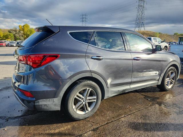 5XYZTDLB4JG562482 - 2018 HYUNDAI SANTA FE S GRAY photo 3