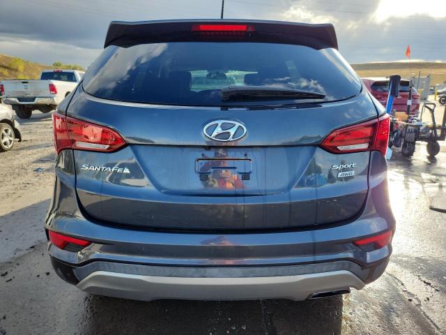 5XYZTDLB4JG562482 - 2018 HYUNDAI SANTA FE S GRAY photo 6