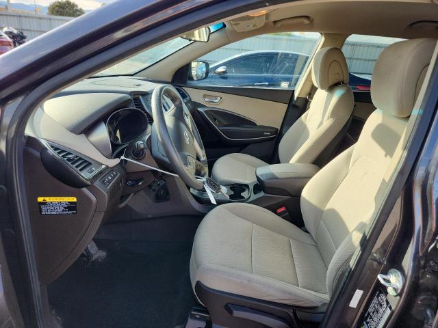 5XYZTDLB4JG562482 - 2018 HYUNDAI SANTA FE S GRAY photo 7