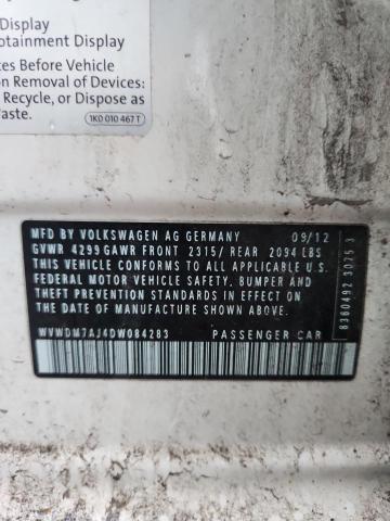 WVWDM7AJ4DW084283 - 2013 VOLKSWAGEN GOLF 白色 照片 13