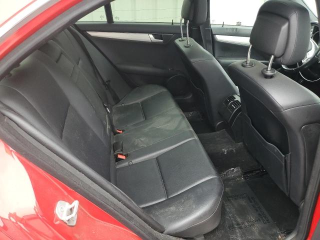 WDDGF8AB5ER322539 - 2014 MERCEDES-BENZ C 300 4MATIC RED photo 10