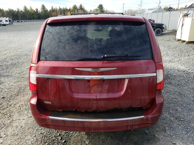 2C4RC1BG9DR695167 - 2013 CHRYSLER TOWN & COU TOURING Красный фото 6