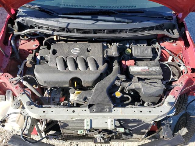 3N1BC1CPXBL506118 - 2011 NISSAN VERSA S წითელი ფოტო 11