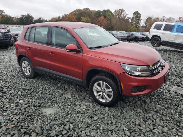 WVGAV3AX8EW060157 - 2014 VOLKSWAGEN TIGUAN S 红色 照片 4