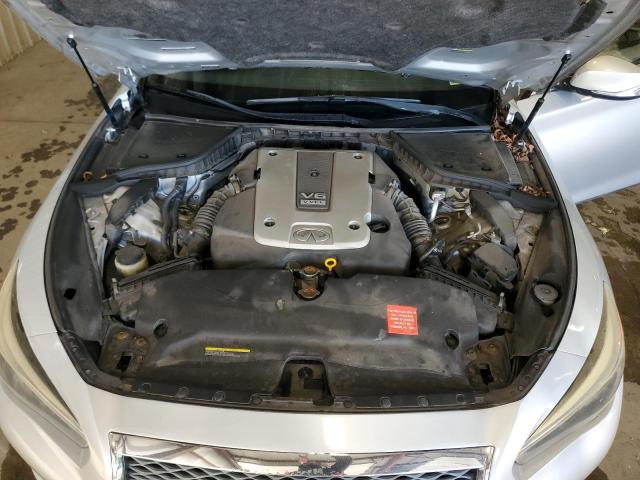 JN1BV7AR6EM700110 - 2014 INFINITI Q50 BASE Gümüş foto 11