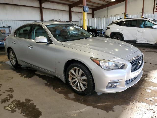 JN1BV7AR6EM700110 - 2014 INFINITI Q50 BASE Gümüş foto 4