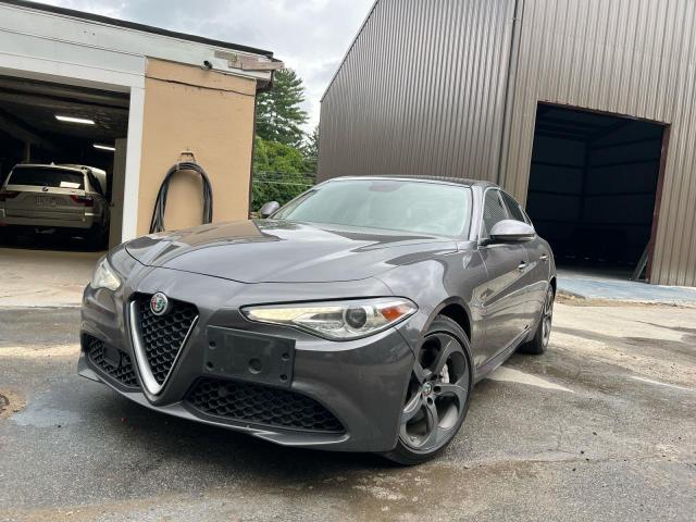 ZARFAEEN9H7544398 - 2017 ALFA ROMEO GIULIA TI Q4 GRAY photo 2