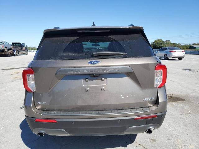 1FMSK8DH7MGC12081 - 2021 FORD EXPLORER XLT Grafit fotoğraf 6