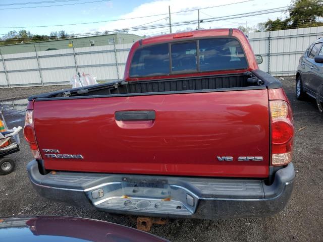 5TELU42N95Z055362 - 2005 TOYOTA TACOMA DOUBLE CAB 红色 照片 6
