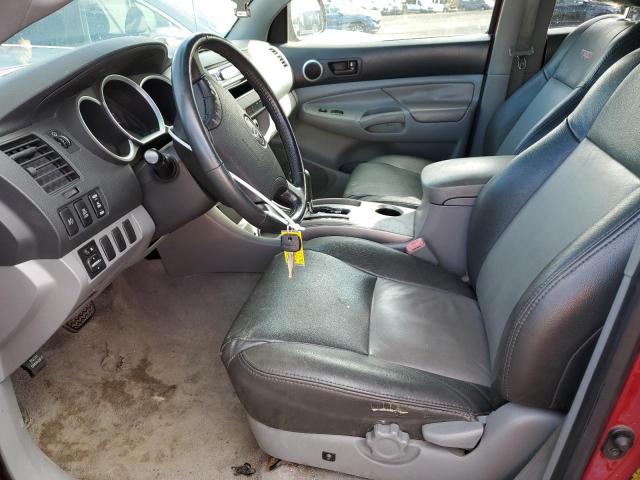 5TELU42N95Z055362 - 2005 TOYOTA TACOMA DOUBLE CAB 红色 照片 7