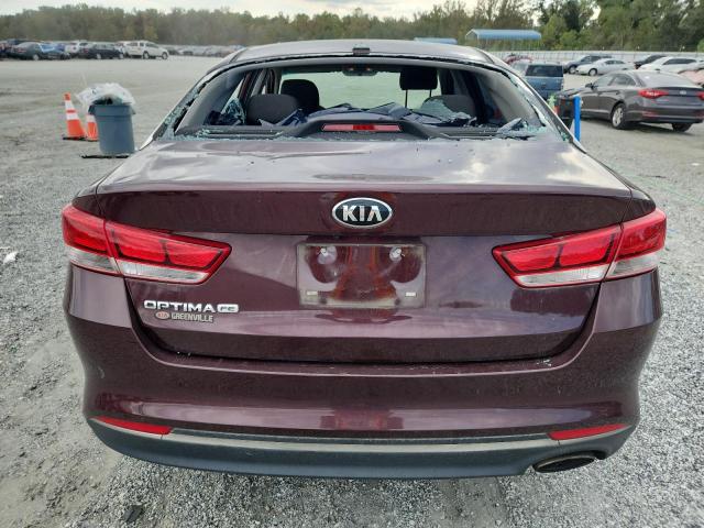 5XXGT4L32HG129225 - 2017 KIA OPTIMA LX ბურგუნდია ფოტო 6