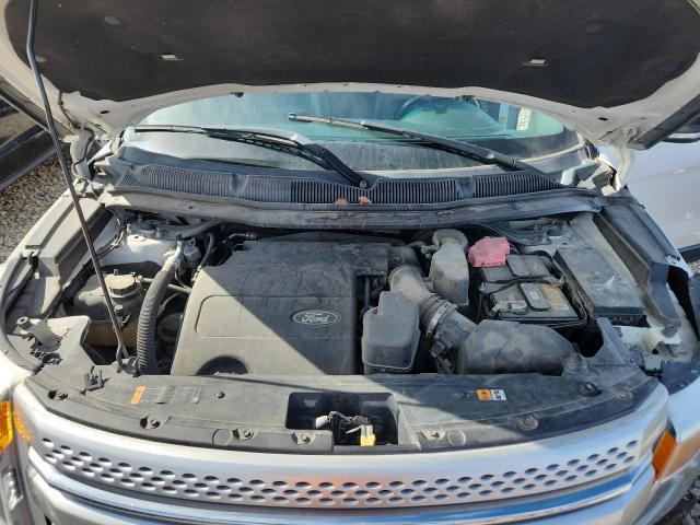 1FM5K8D82DGB92822 - 2013 FORD EXPLORER XLT თეთრი ფოტო 12