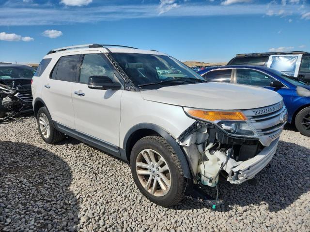 1FM5K8D82DGB92822 - 2013 FORD EXPLORER XLT თეთრი ფოტო 4