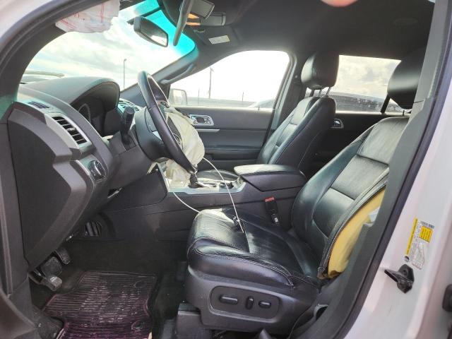 1FM5K8D82DGB92822 - 2013 FORD EXPLORER XLT თეთრი ფოტო 7