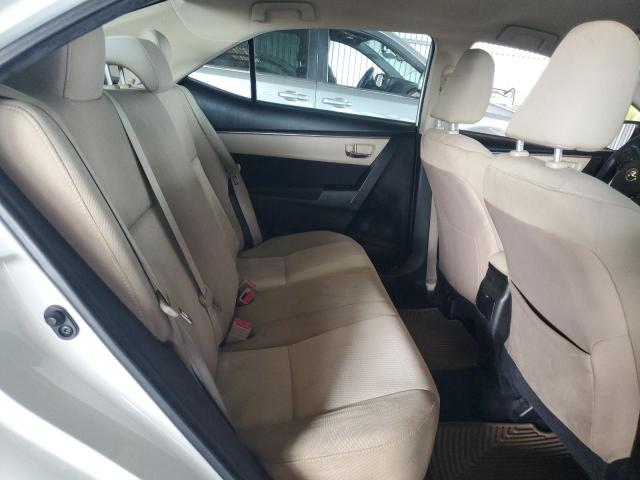 5YFBURHE3EP070848 - 2014 TOYOTA COROLLA L WHITE photo 10