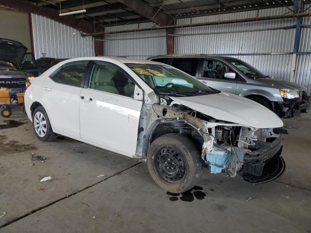 5YFBURHE3EP070848 - 2014 TOYOTA COROLLA L WHITE photo 4