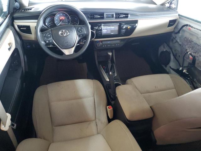 5YFBURHE3EP070848 - 2014 TOYOTA COROLLA L WHITE photo 8