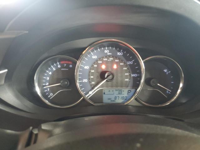 5YFBURHE3EP070848 - 2014 TOYOTA COROLLA L WHITE photo 9