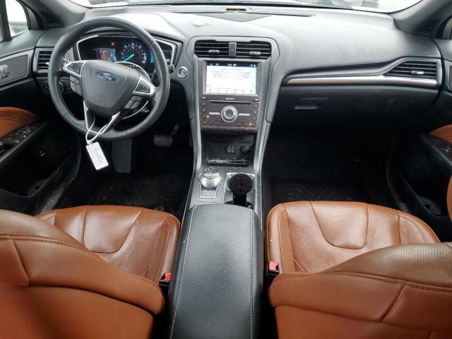 3FA6P0RU6KR120017 - 2019 FORD FUSION TITANIUM Qəhvəyi foto 8