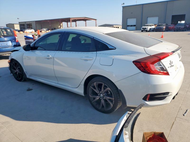 19XFC2F85LE020508 - 2020 HONDA CIVIC SPORT WHITE photo 2