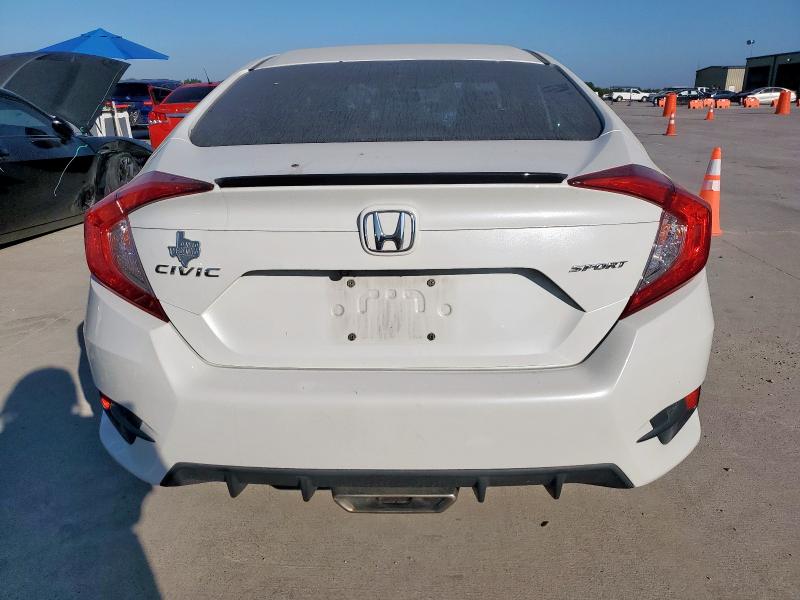 19XFC2F85LE020508 - 2020 HONDA CIVIC SPORT WHITE photo 6