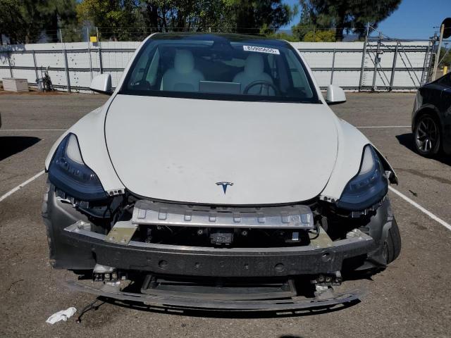 5YJYGAEE2MF157531 - 2021 TESLA MODEL Y WHITE photo 5