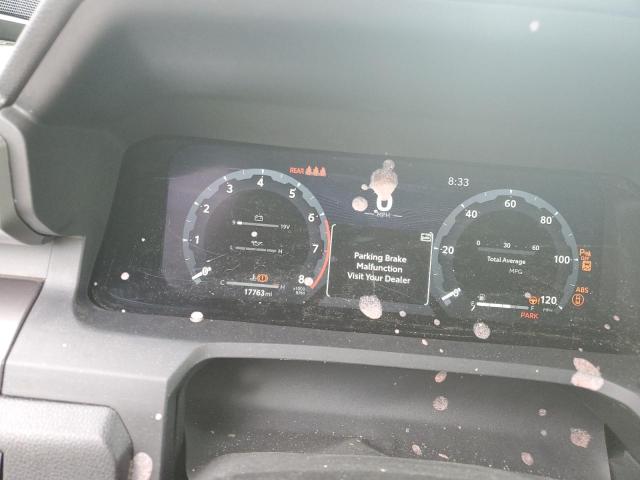 3TMLB5JN7RM068014 - 2024 TOYOTA TACOMA DOUBLE CAB Srebrny zdjęcie 9