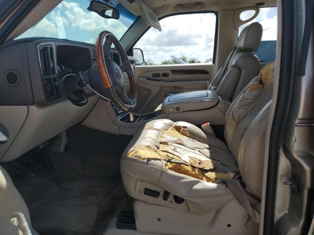 1GYEC63T52R238019 - 2002 CADILLAC ESCALADE LUXURY Szary zdjęcie 7