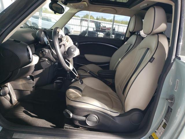 WMWSV3C56DT396648 - 2013 MINI COOPER S TURQUOISE photo 7