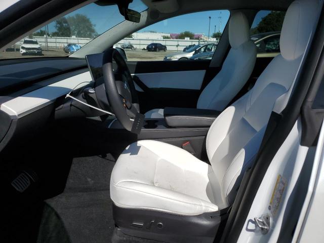 7SAYGDEF1NF392212 - 2022 TESLA MODEL Y Ақ фото 7