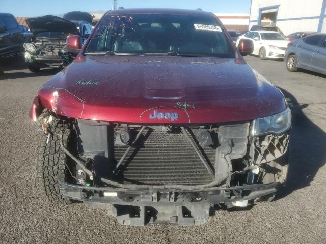 1C4RJEAG0JC110737 - 2018 JEEP GRAND CHER LAREDO Бордовий фото 5
