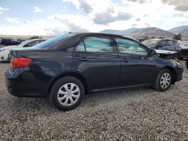 2T1BU4EE2AC533001 - 2010 TOYOTA COROLLA BASE Schwarz Foto 3